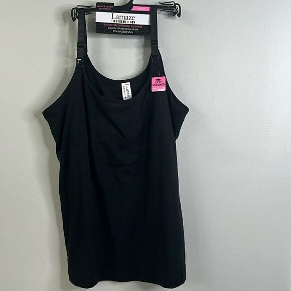 Lamaze Black Nursing Cami XL New! - Picture 1 of 4